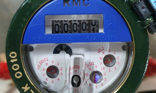 Dials for metered standpipe 3