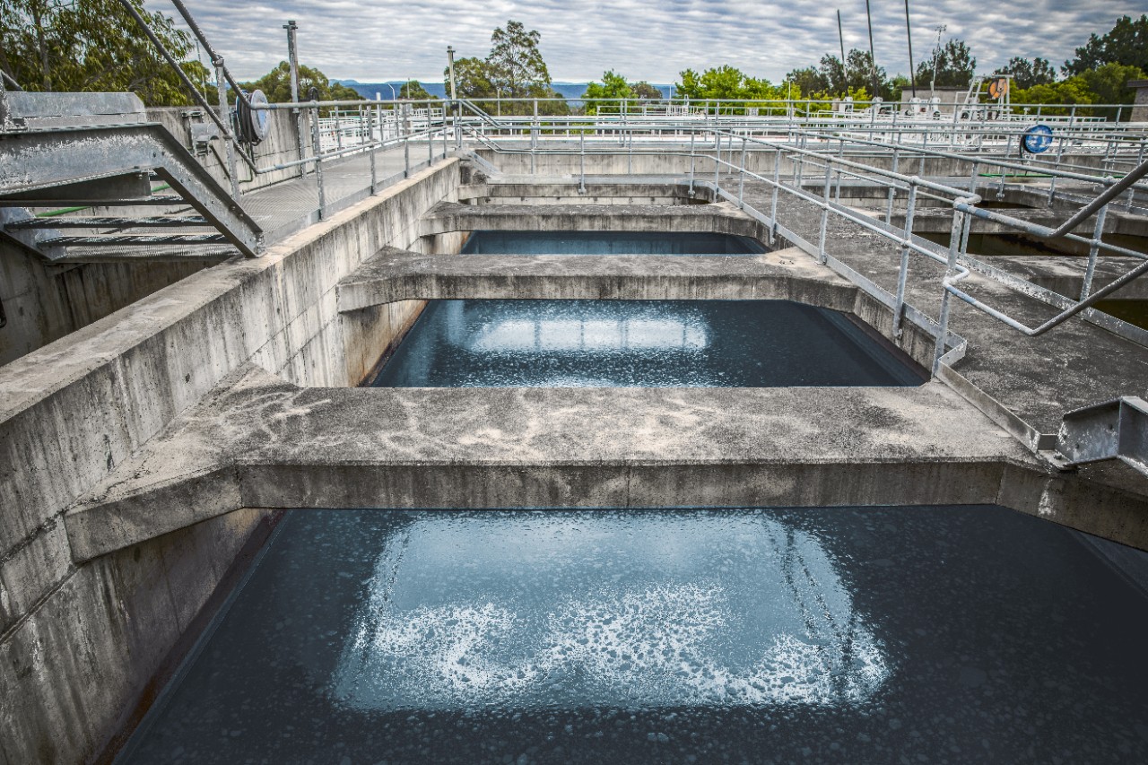 A photo of the filters at Orchard Hills