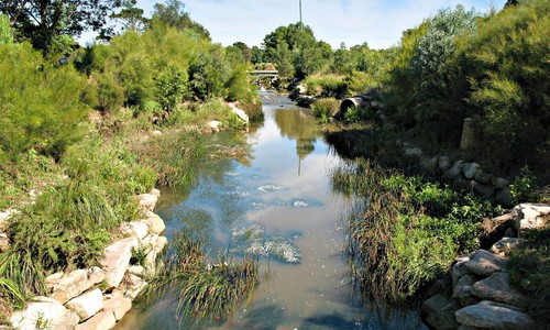 Stormwater canal.