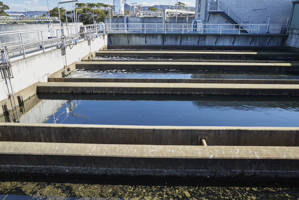 Filter tanks.