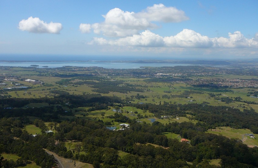 Aerial view of Illawarra