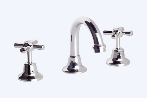 Basin quarter turn tap set