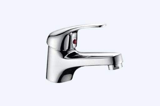 Basin flick mixer tap