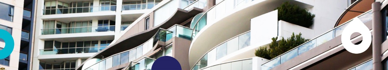Highrise residential apartment buildings